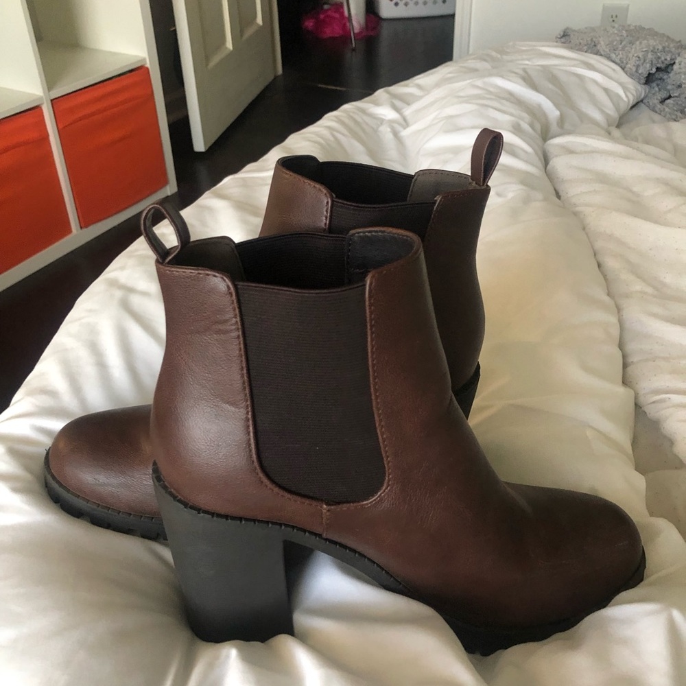 Brown boots